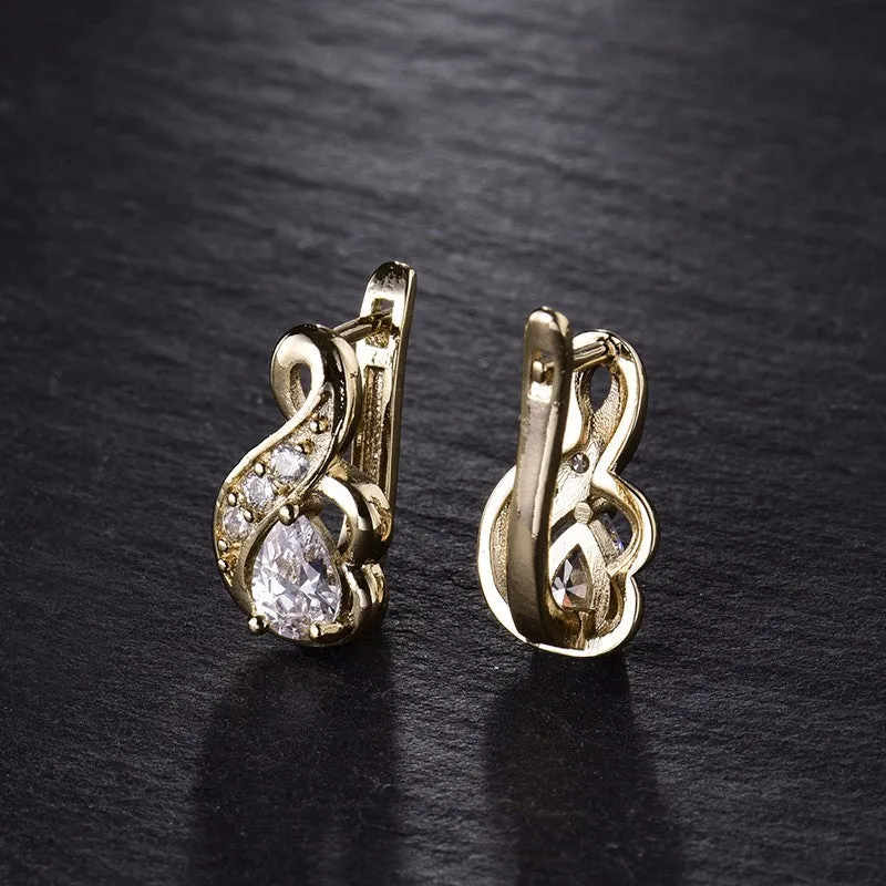 New Small Hoop Earrings for Women Silver/Gold-Color 3