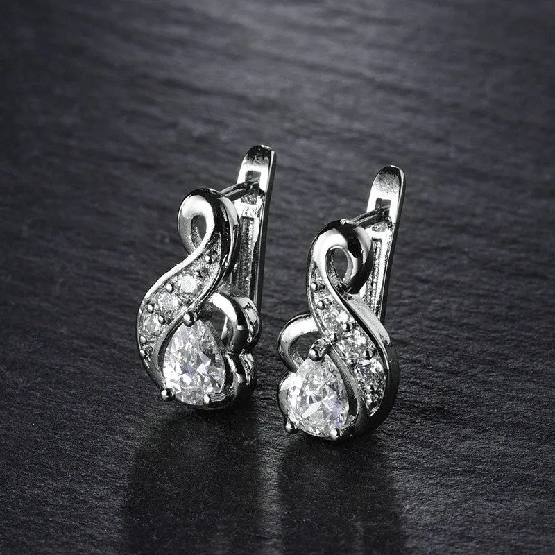 New Small Hoop Earrings for Women Silver/Gold-Color 3