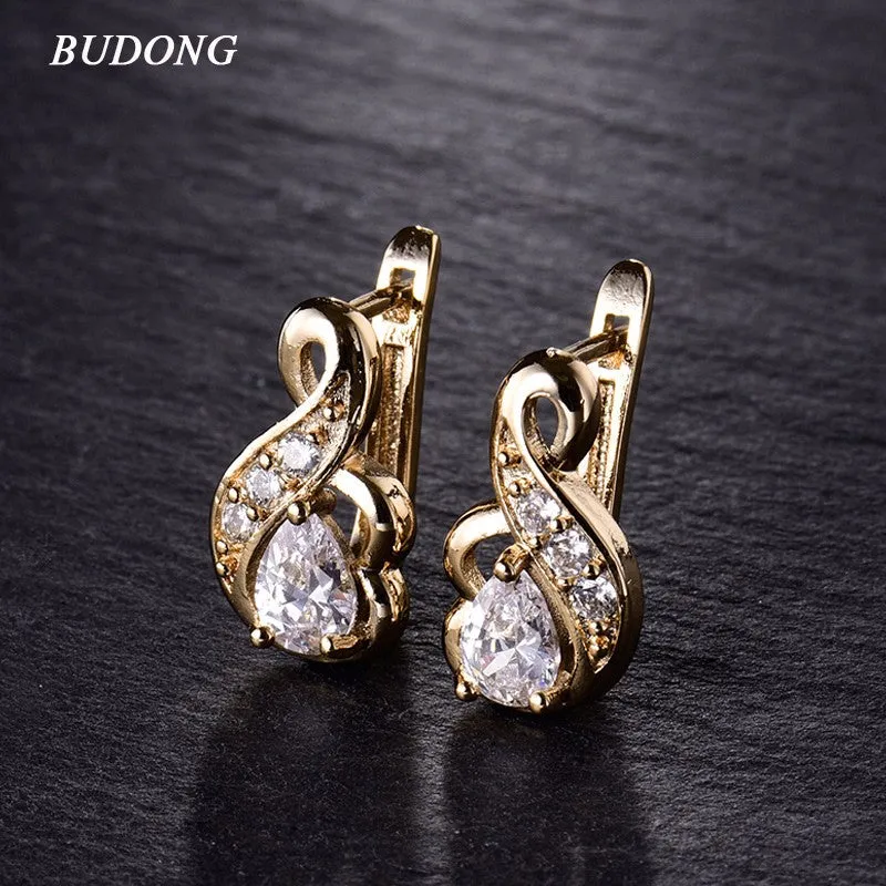 New Small Hoop Earrings for Women Silver/Gold-Color 3