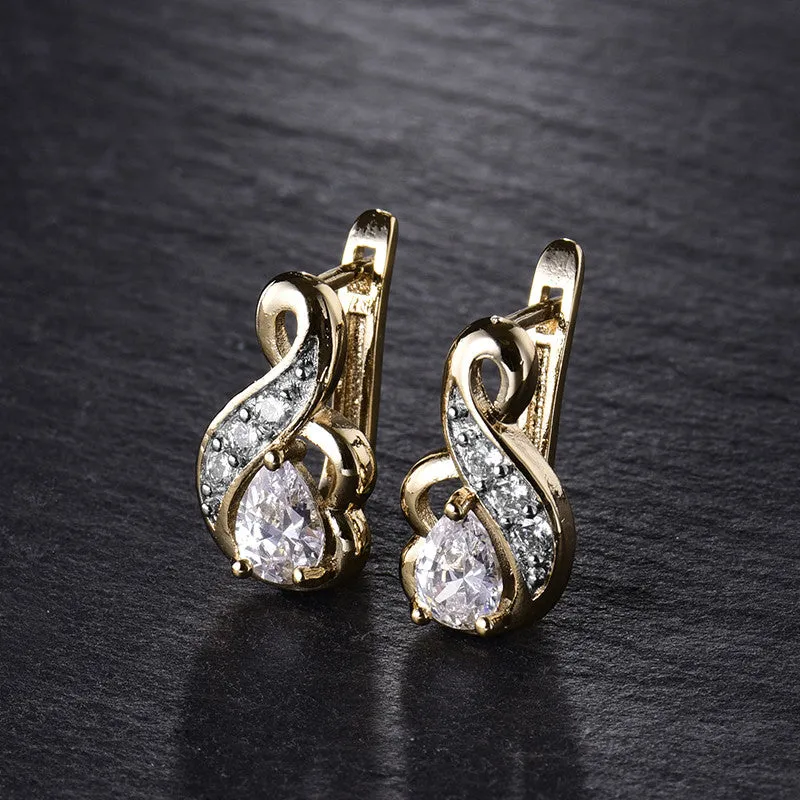 New Small Hoop Earrings for Women Silver/Gold-Color 3