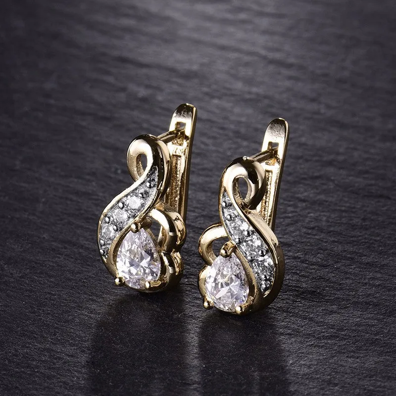 New Small Hoop Earrings for Women Silver/Gold-Color 3