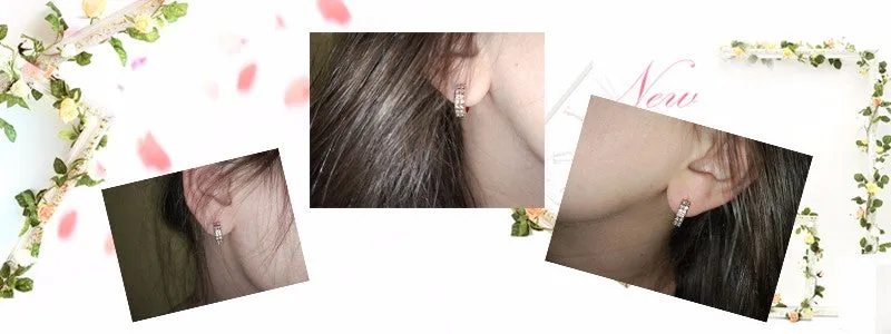 New Small Hoop Earrings for Women Silver/Gold-Color 3