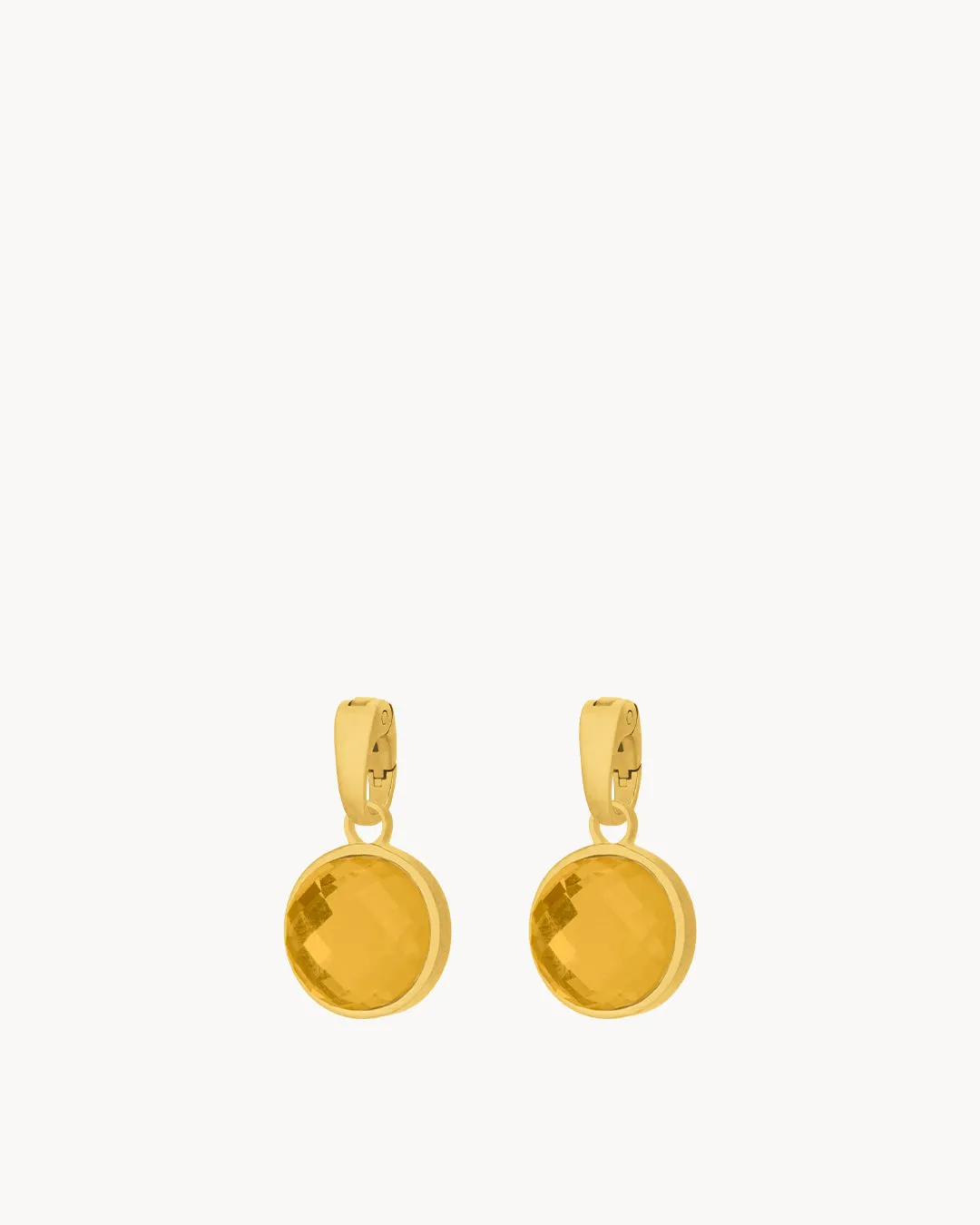 November Happiness Birthstone Signature Earring Pendants