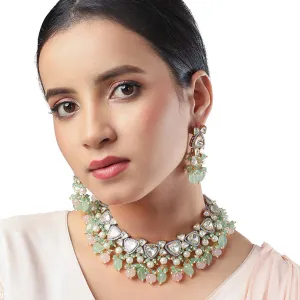 Pastel Garden Necklace Set - HRNS139