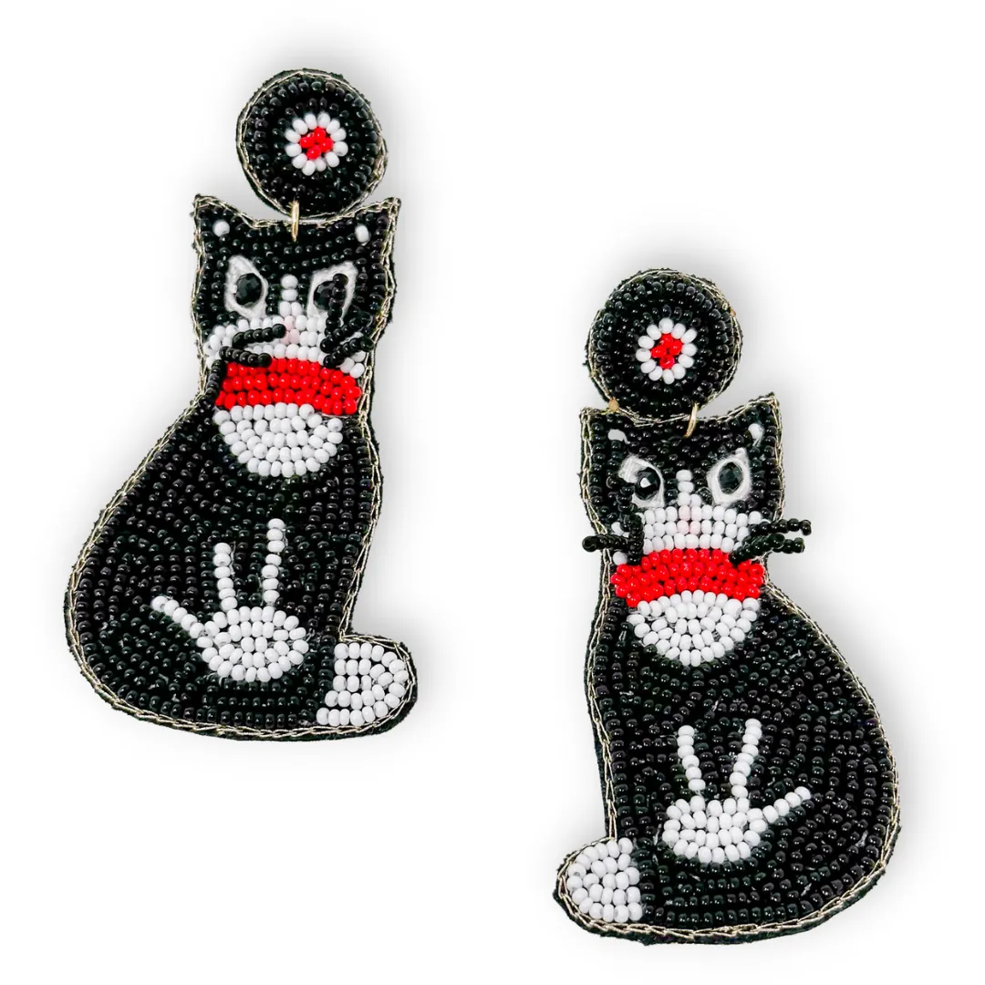 Playful Cat Earrings