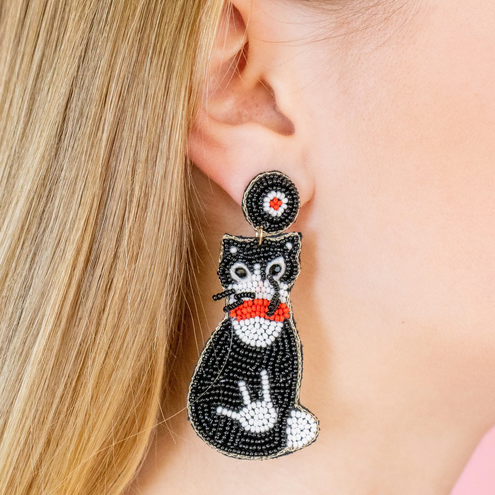 Playful Cat Earrings