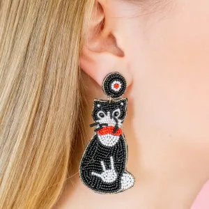 Playful Cat Earrings