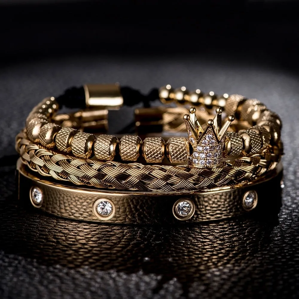 Premium Royal Crown Inspired Luxury Bracelets