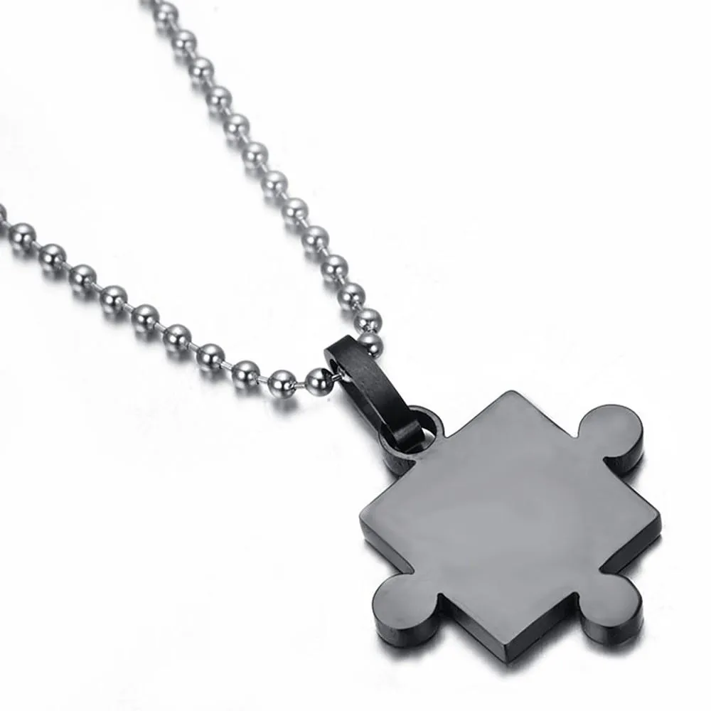 Puzzle Necklaces (2 pcs)