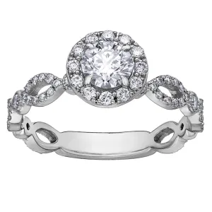 "MARLEY" MAPLE LEAF™ CANADIAN DIAMOND RING
