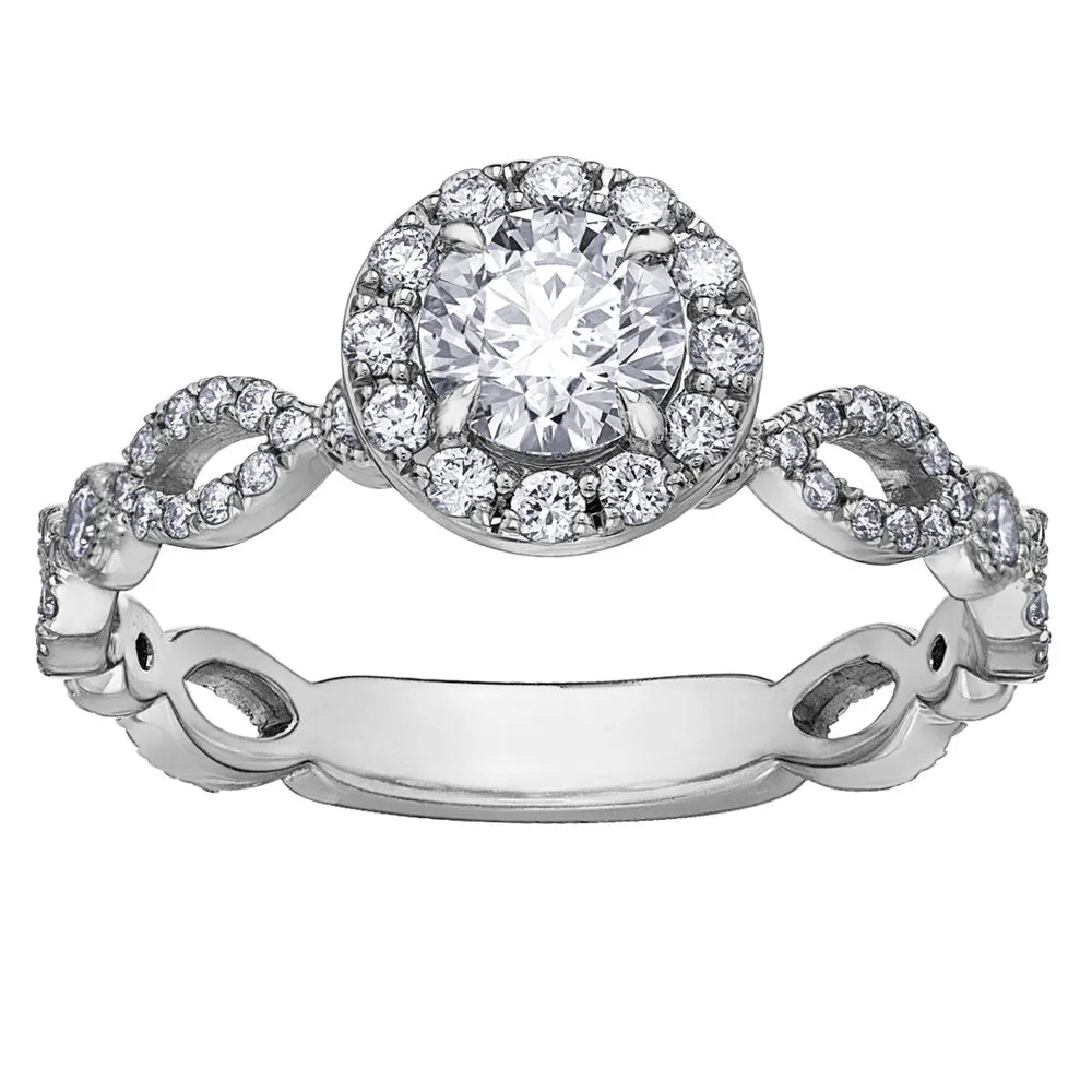 "MARLEY" MAPLE LEAF™ CANADIAN DIAMOND RING