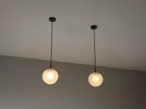 RAAK Amsterdam Pendants with Satin Glass Orbs
