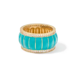 Raffles Ring in Turquoise