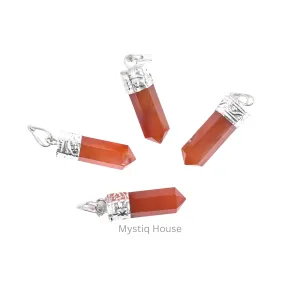 Red Carnelian Pencil Pendant