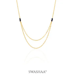 Roop 18K Gold Plated Mangalsutra