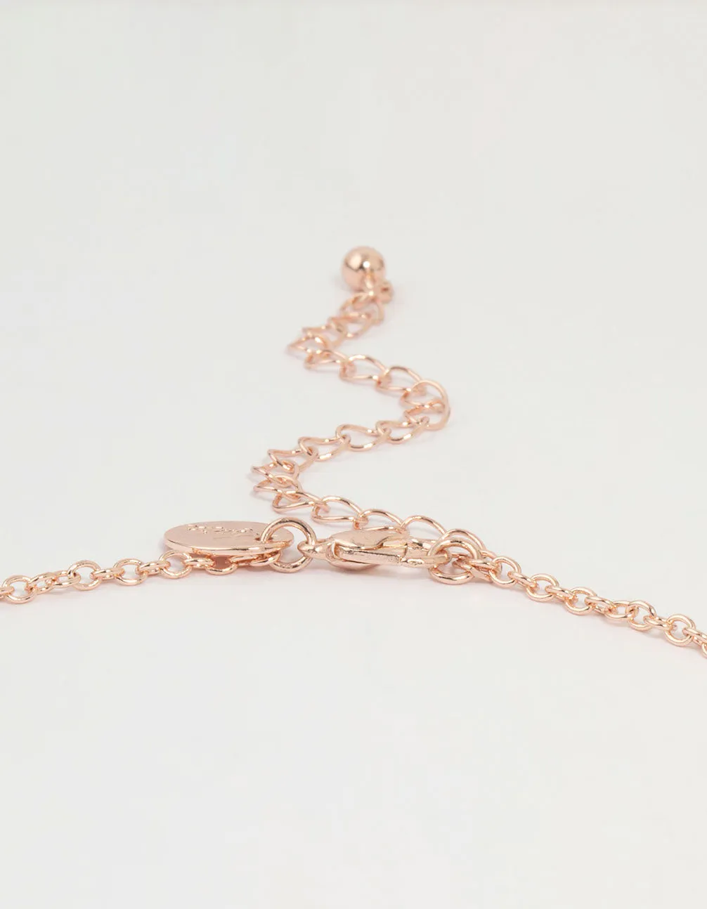 Rose Gold Butterfly Y-Necklace