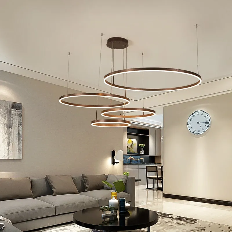 Round Around Chandelier Light