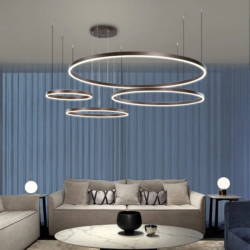 Round Around Chandelier Light