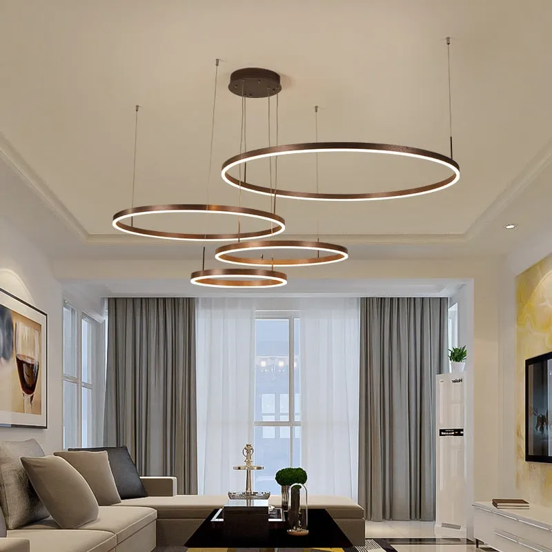 Round Around Chandelier Light