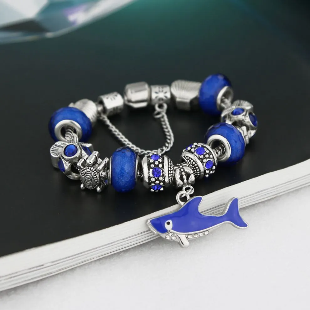 Save the Sharks Jewelry | Save Sharks Charm Bracelet