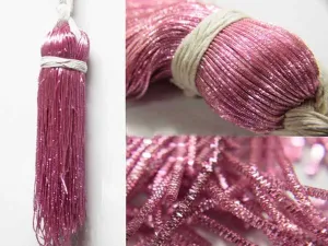Scarlet Pink Nakshi / Bullion Wire (Wholesale)