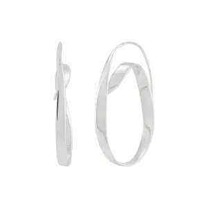 Silpada 'Attract' Sterling Silver Swirl Earrings