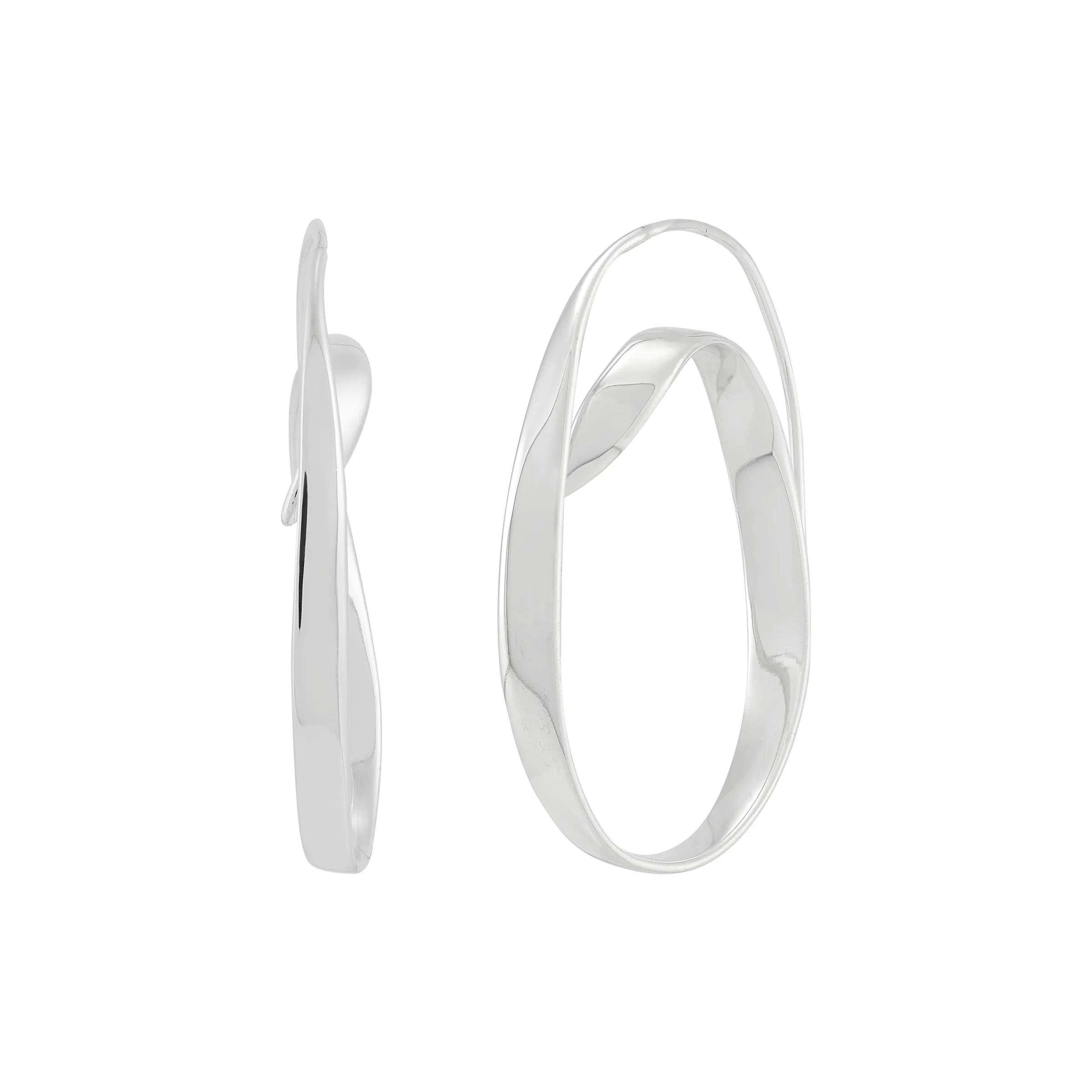 Silpada 'Attract' Sterling Silver Swirl Earrings