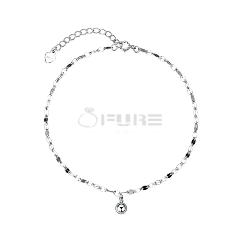 Silver Lace Linked Chain Ankle Bracelet Boho Foot Anklet Women Girls Jewellery