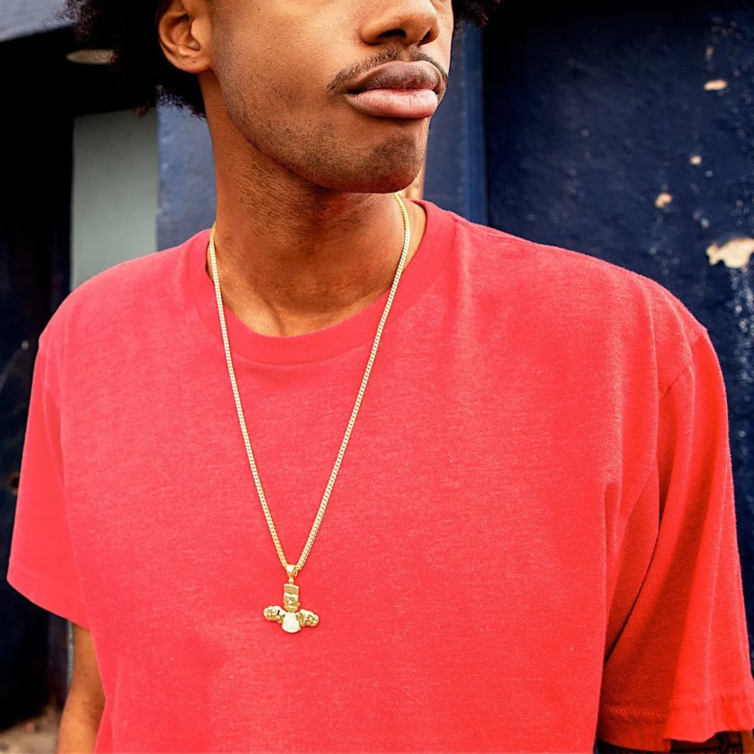 Simpsons x King Ice – Bad to the Bart Necklace