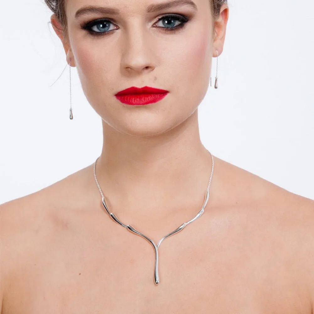 Single Melting Necklace