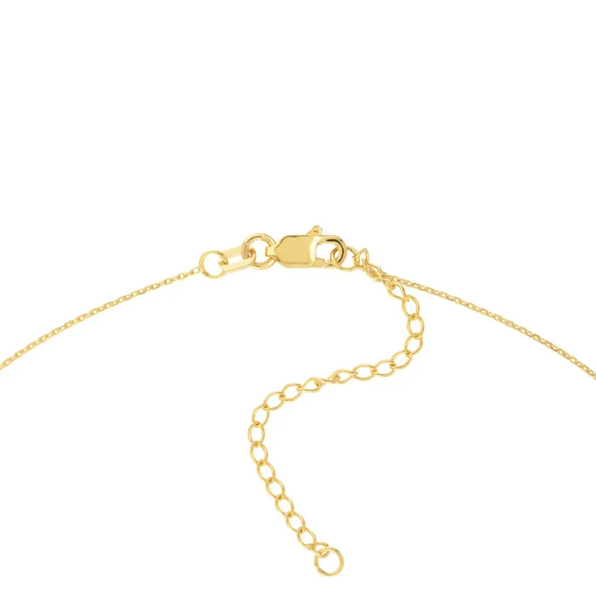 Small Cross With Diamonds