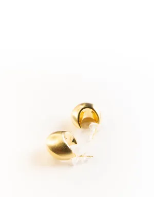 SOPHIA GOLD CRESECENT EARRINGS