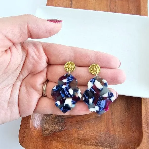 Spiffy & Splendid Natalia Earrings - Twilight