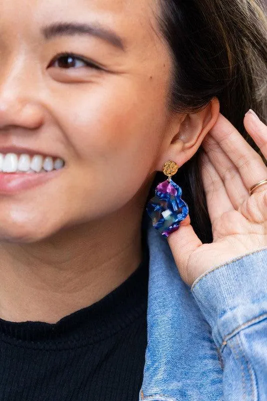 Spiffy & Splendid Natalia Earrings - Twilight