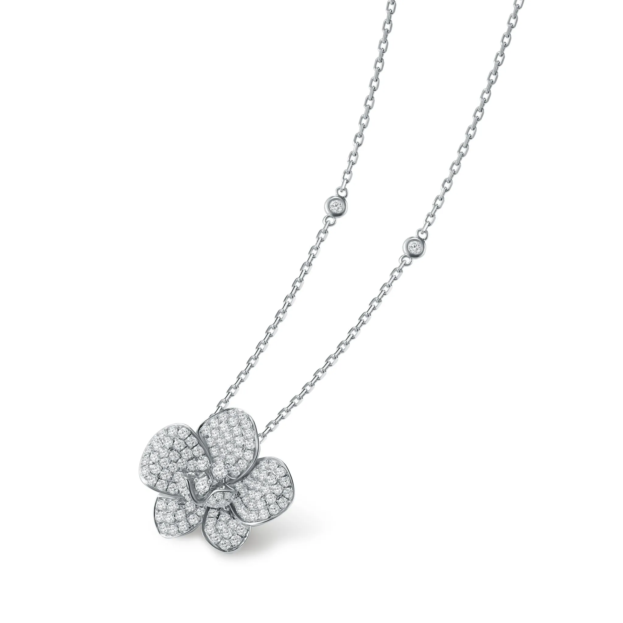 Spring Collection - Orchid Necklace