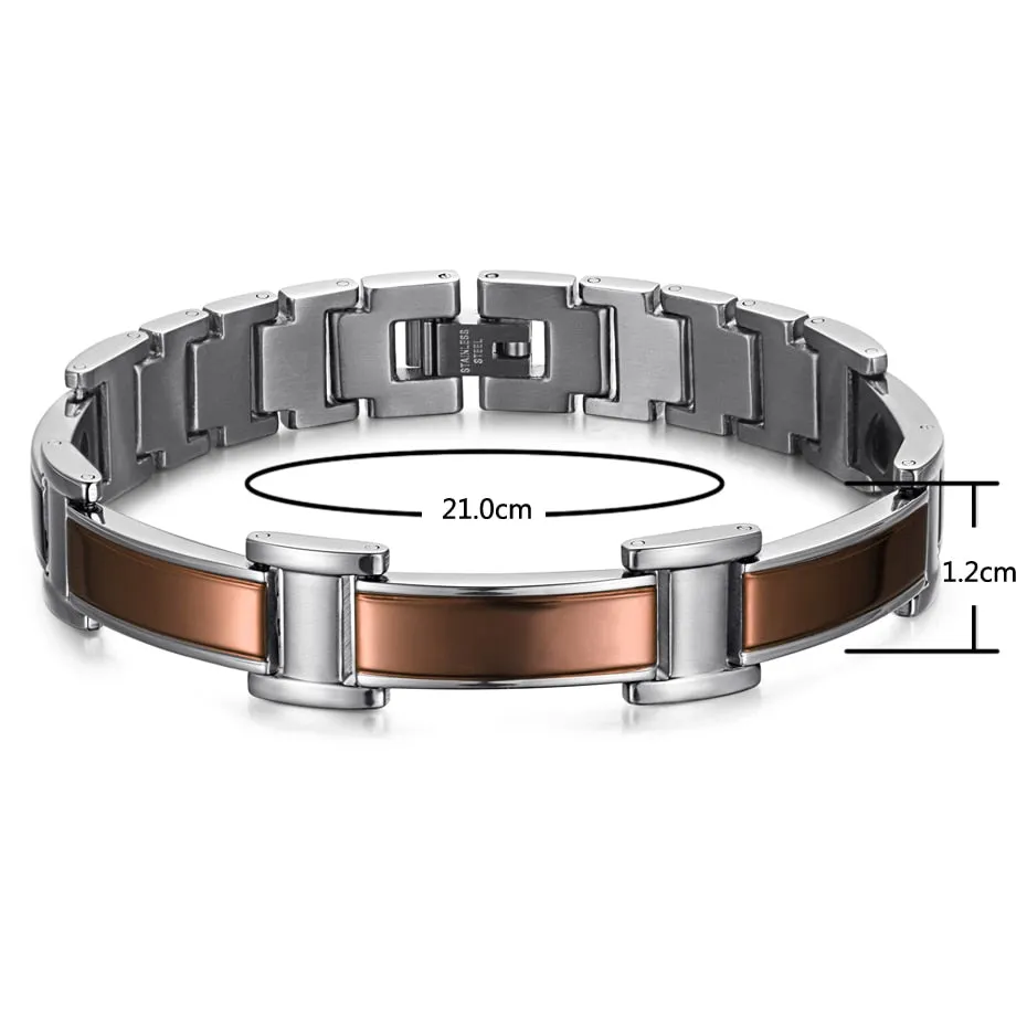 Stainless Steel Magnetic Bracelet Bangle