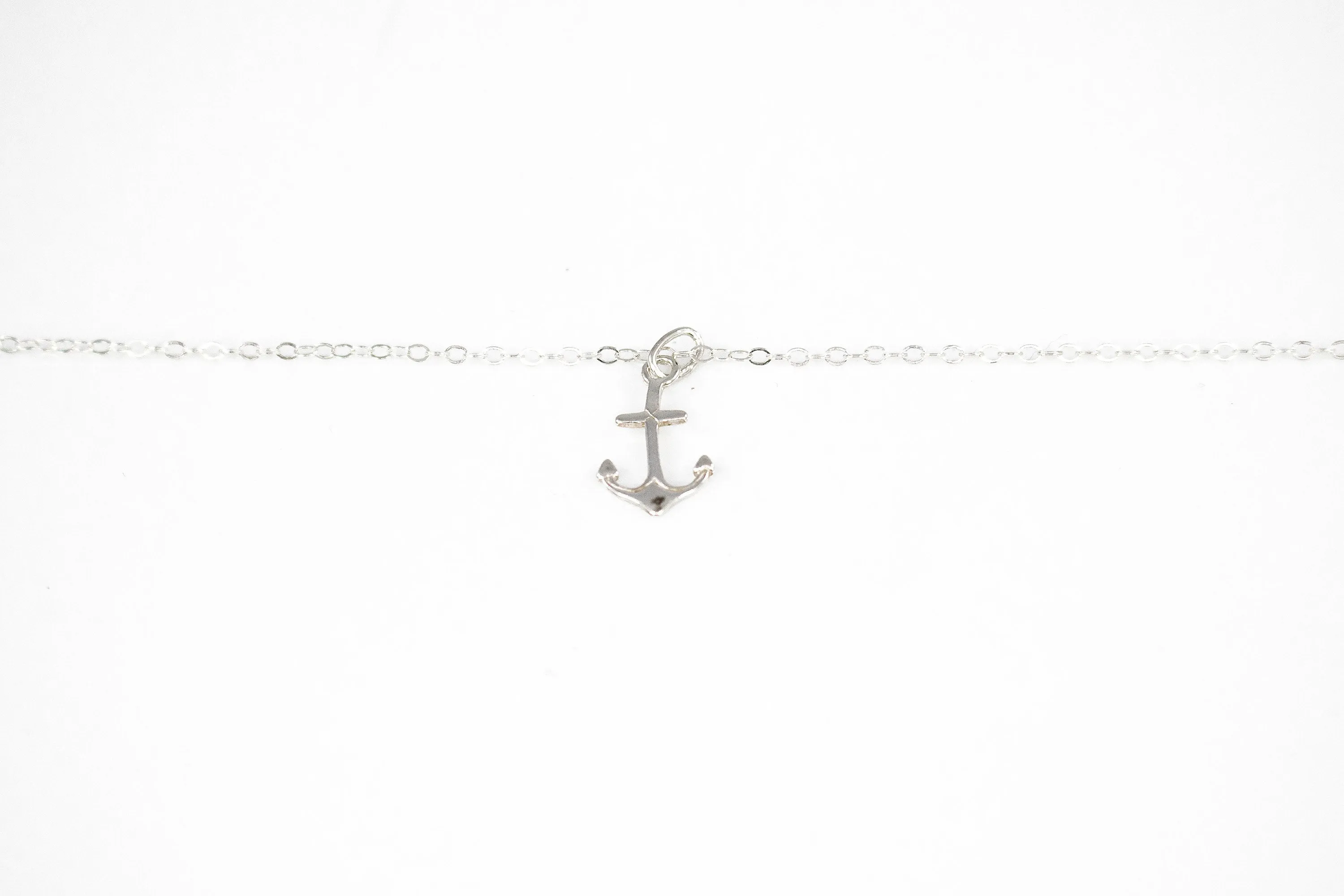 Sterling Silver Charm Anklet