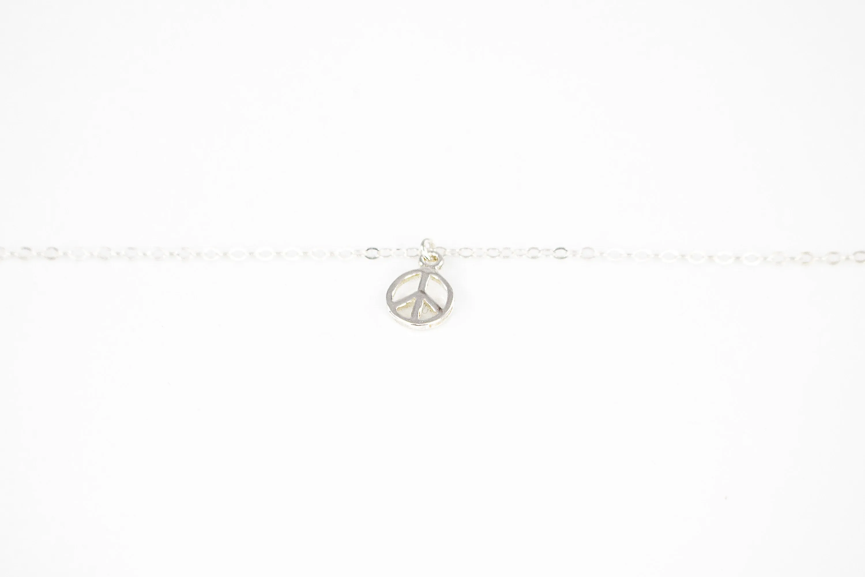 Sterling Silver Charm Anklet