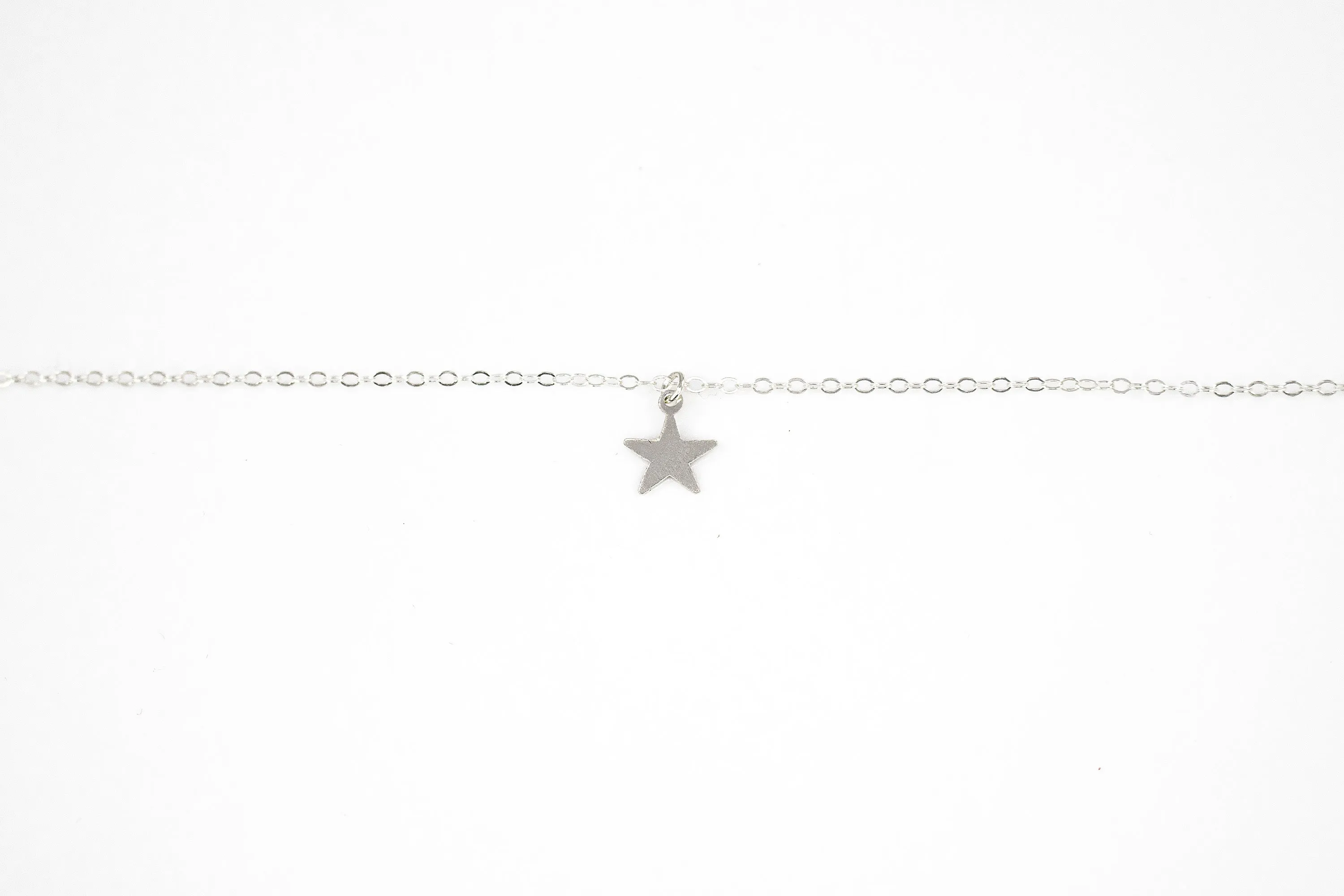 Sterling Silver Charm Anklet