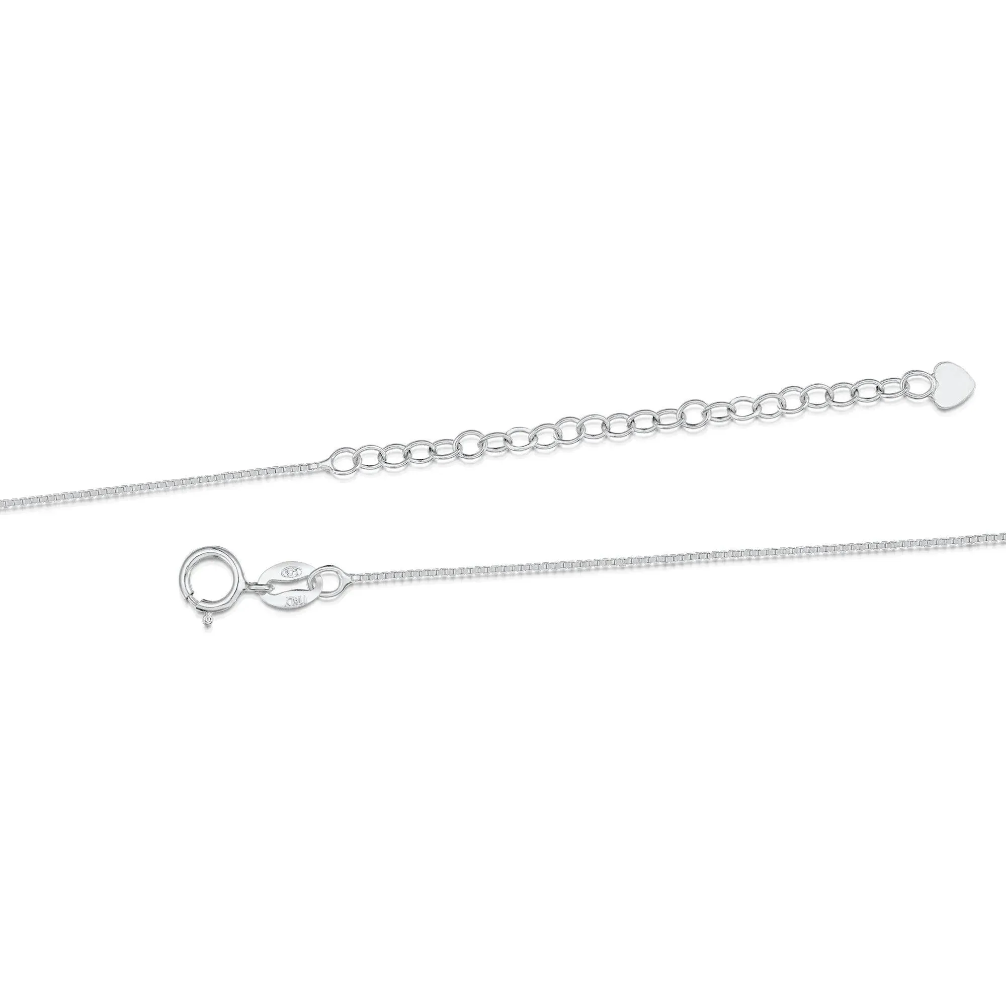 Sterling Silver French Bulldog Pendant with Real Flowers