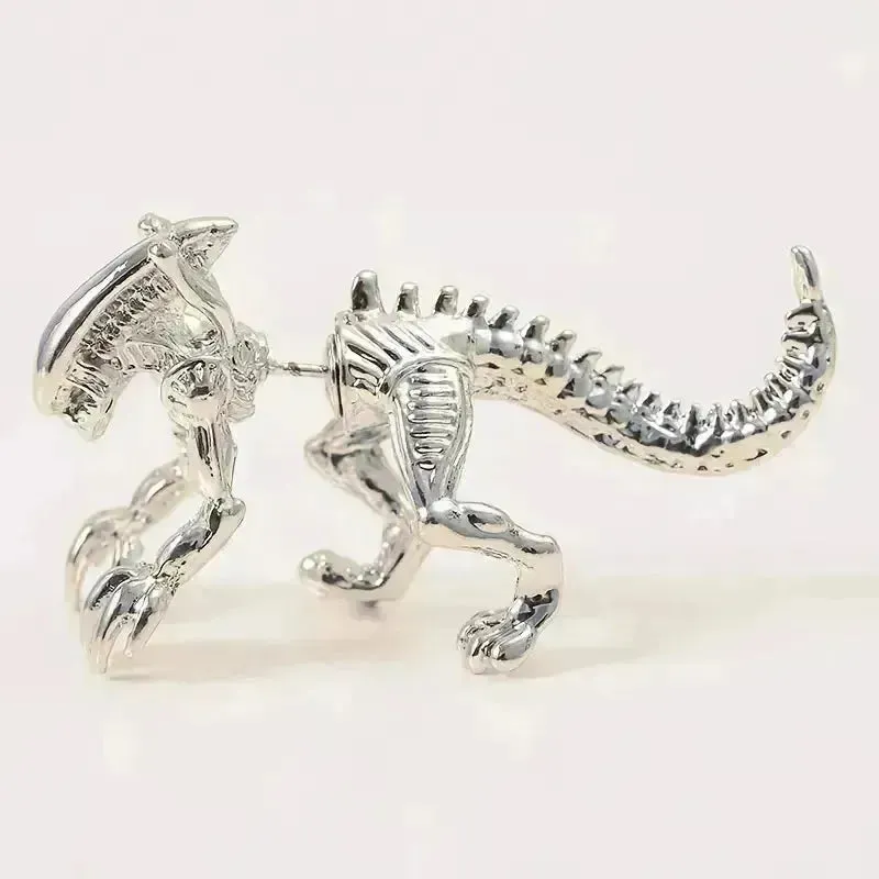 Stylish Alien Shaped Stud Earrings