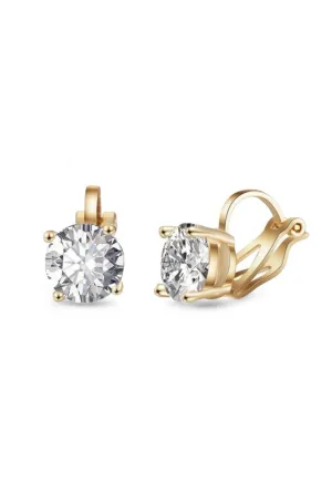Stylish Cube-Shaped  Clip-On Earrings