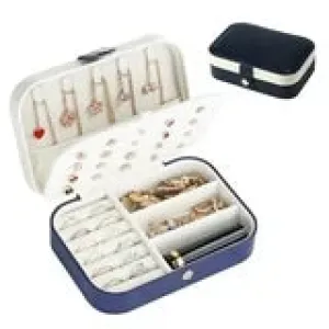 Stylish Portable Jewelry Box for Women and Girls