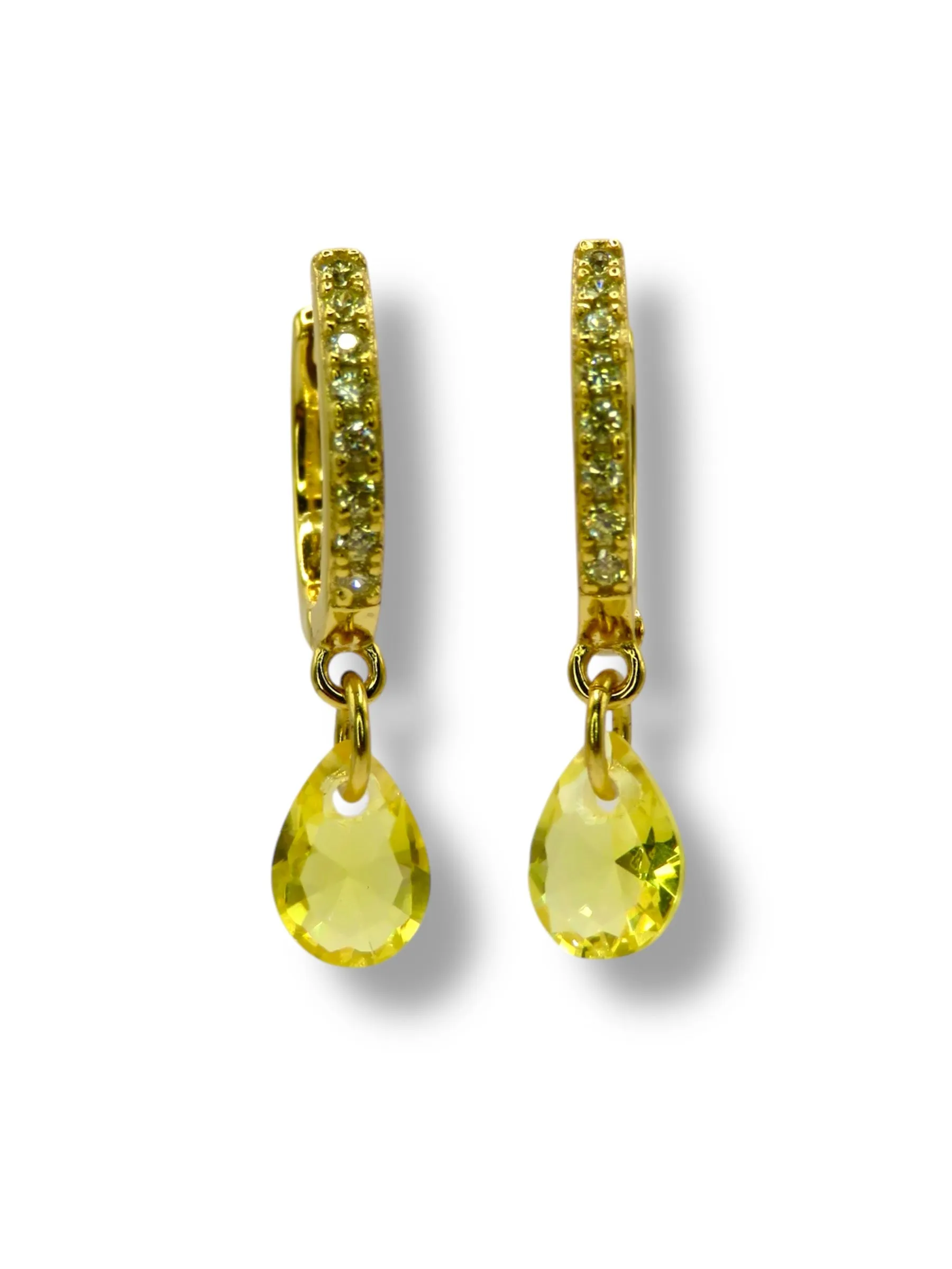 Sunlight & Meadow Drop Earrings