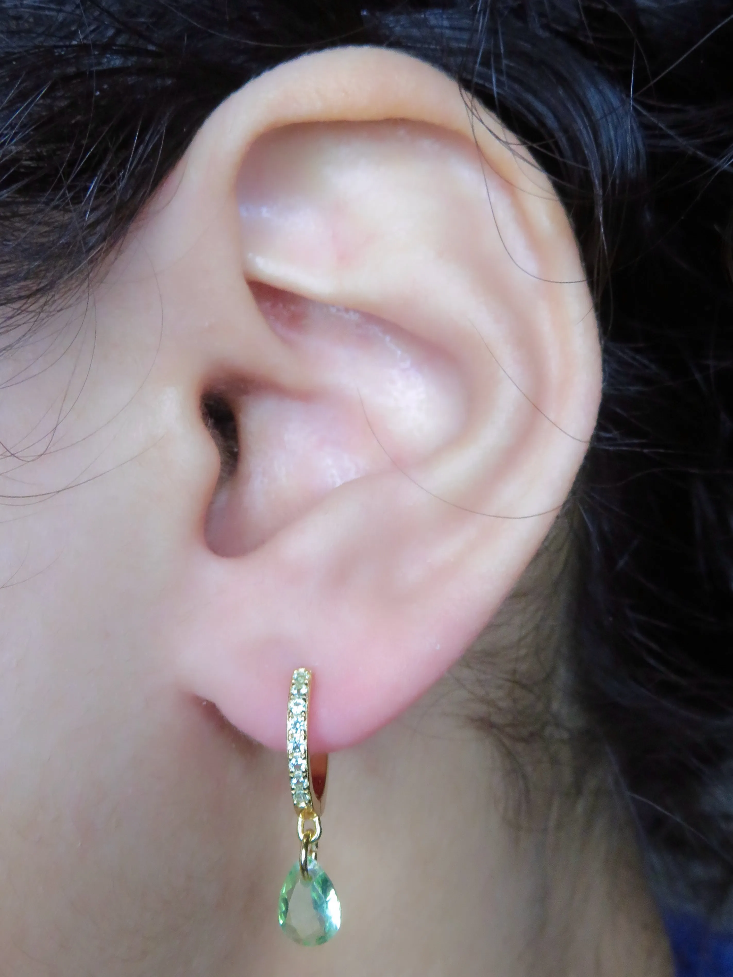 Sunlight & Meadow Drop Earrings