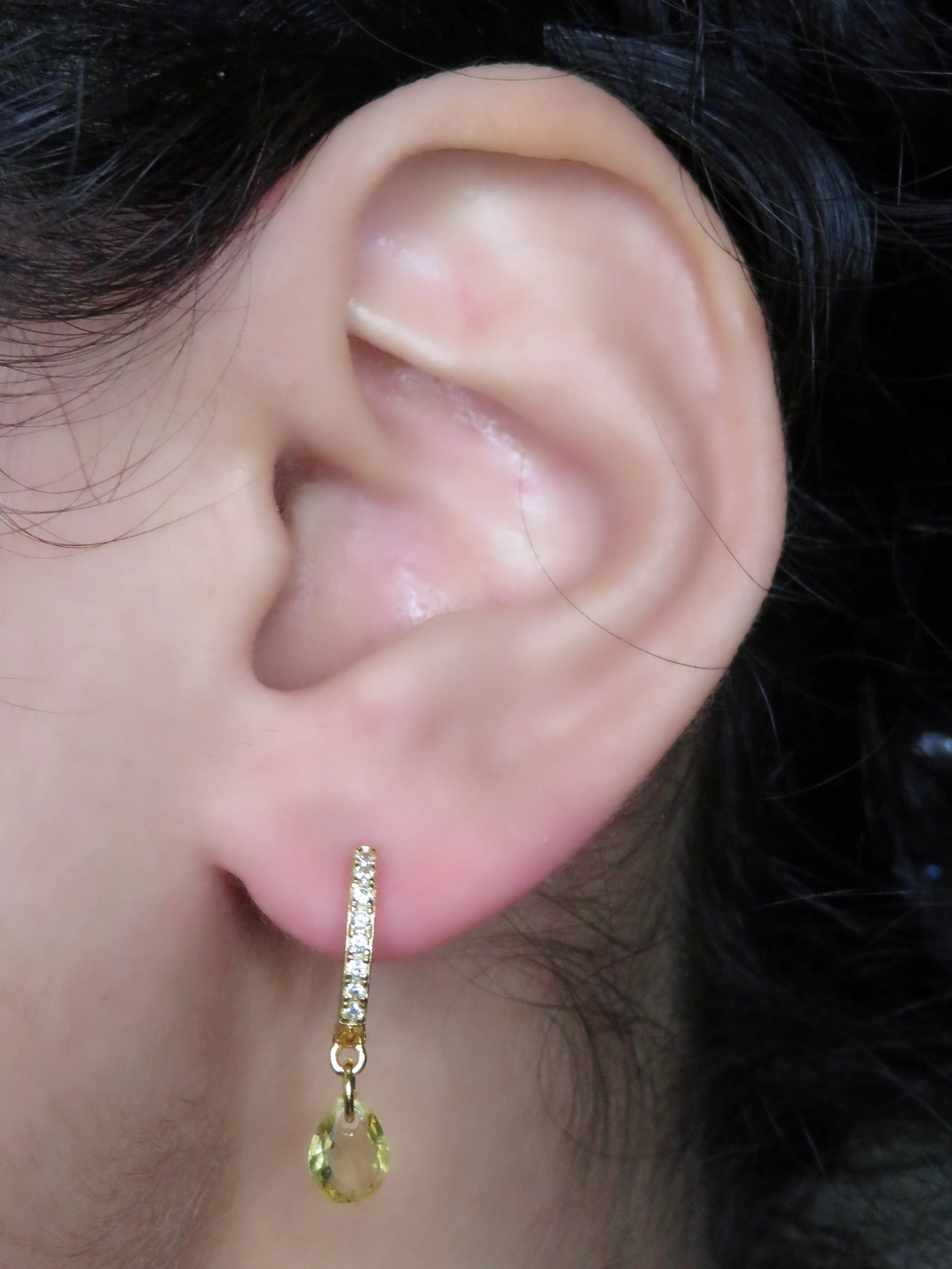 Sunlight & Meadow Drop Earrings