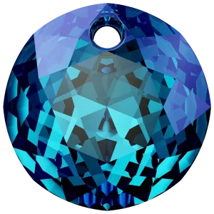 Swarovski Pendants Classic Cut (6430) Crystal Bermuda Blue P