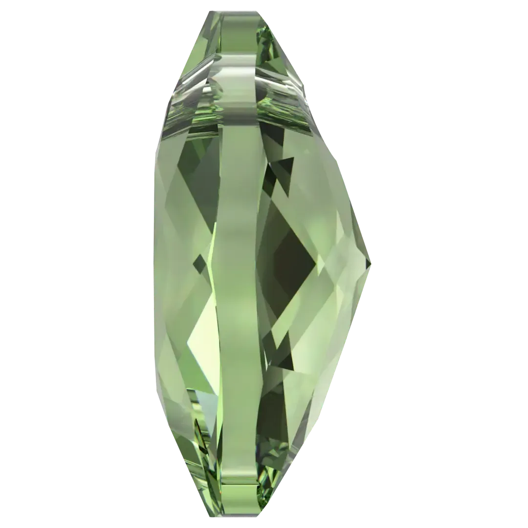Swarovski Pendants Elliptic Cut (6438) Recreated Peridot