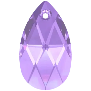 Swarovski Pendants Peardrop (6106) Tanzanite