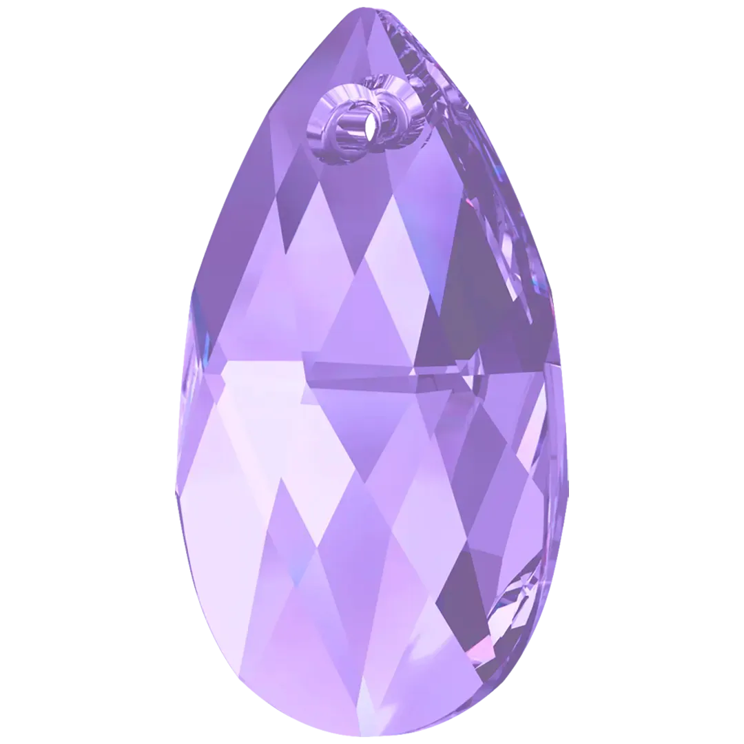 Swarovski Pendants Peardrop (6106) Tanzanite